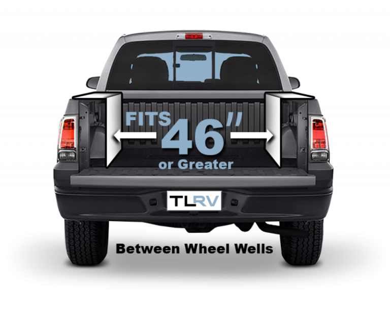 2024 Travel Lite RV Up Country 775 Truck Bed Camper w/Bathroom and A/C