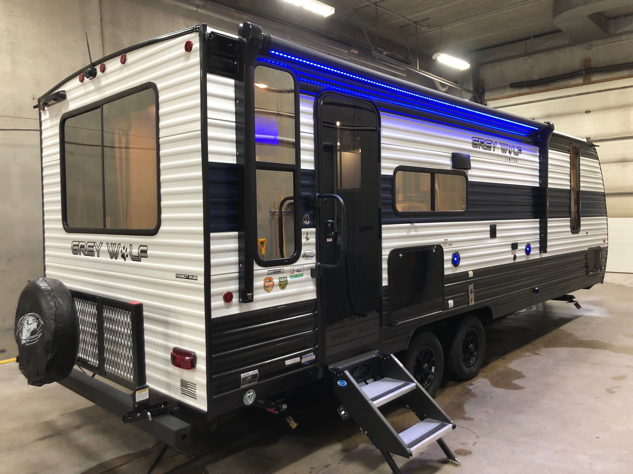 2024 Grey Wolf Limited 23MK Couples Camper Travel Trailer RV with Slide