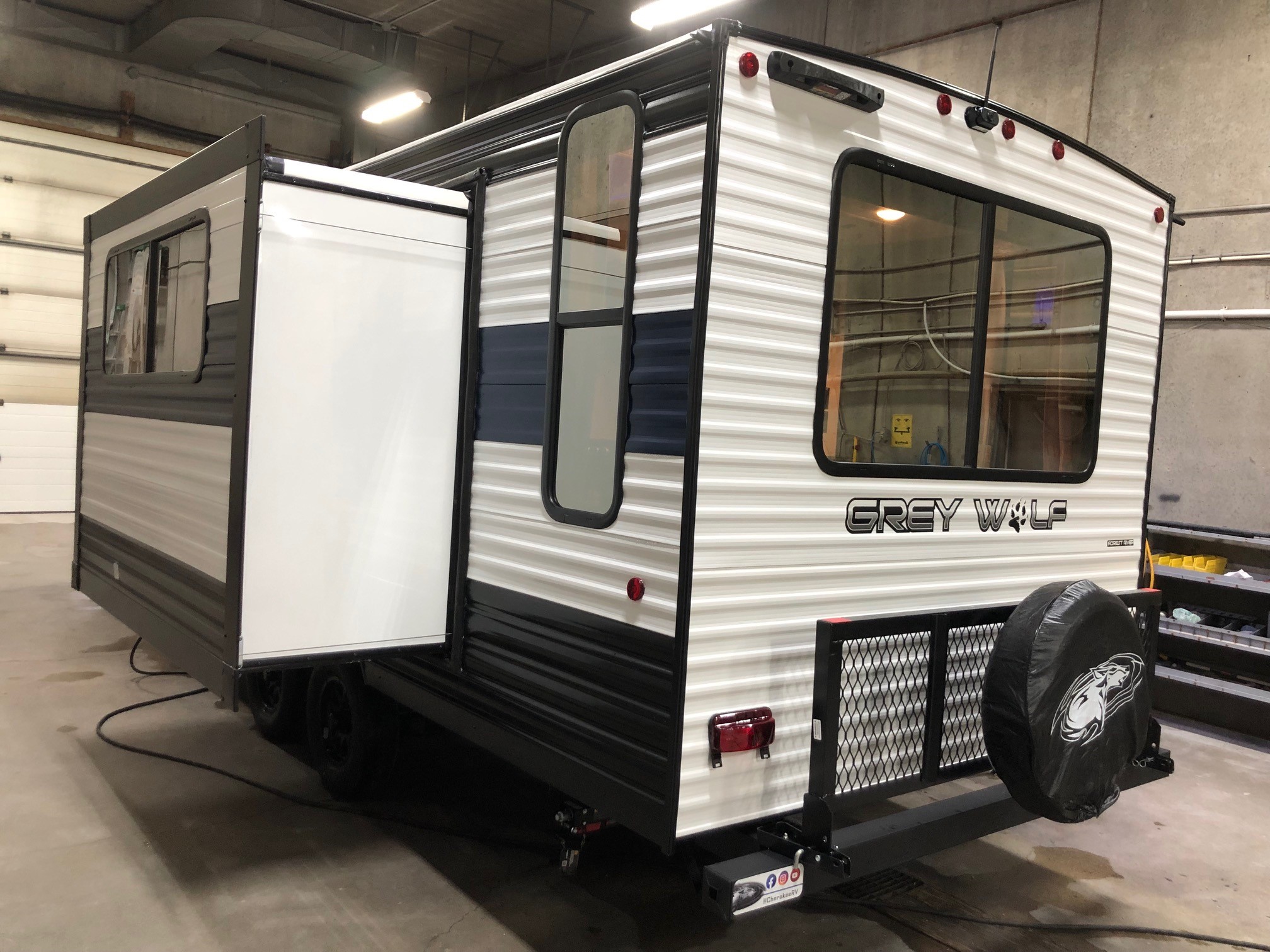 2024 Grey Wolf Limited 23MK Couples Camper Travel Trailer RV with Slide