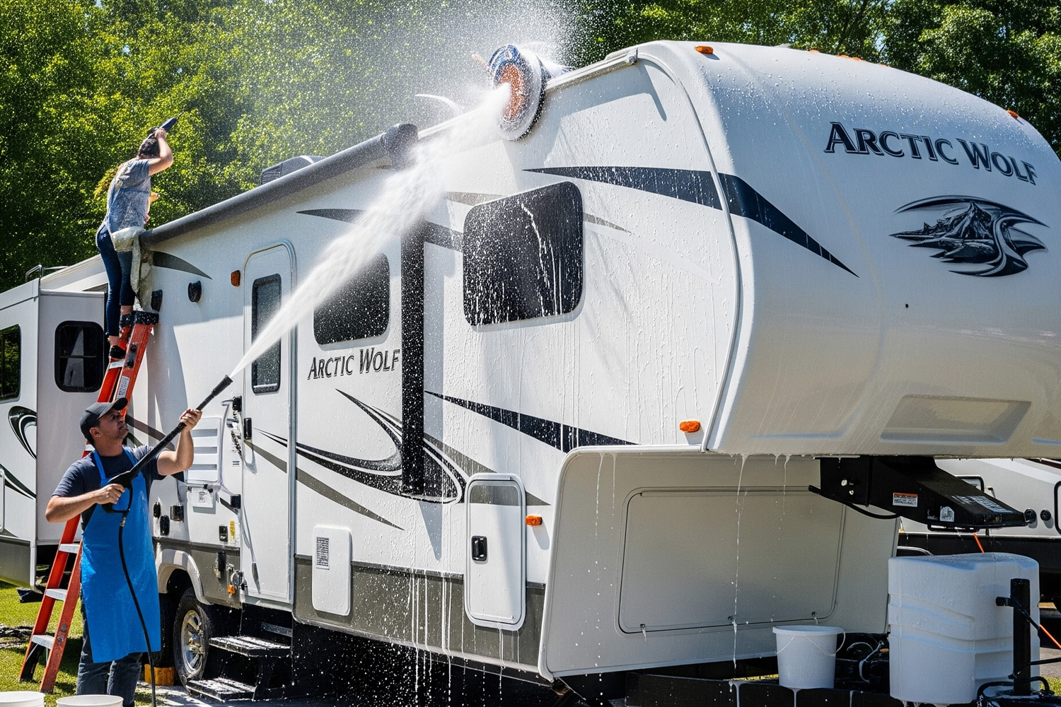 Why Washing Your RV Camper Trailer is Important